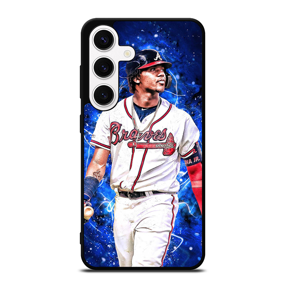 RONALD ACUNA JR ATLANTA BRAVES BASEBALL Samsung Galaxy S24 Case Cover