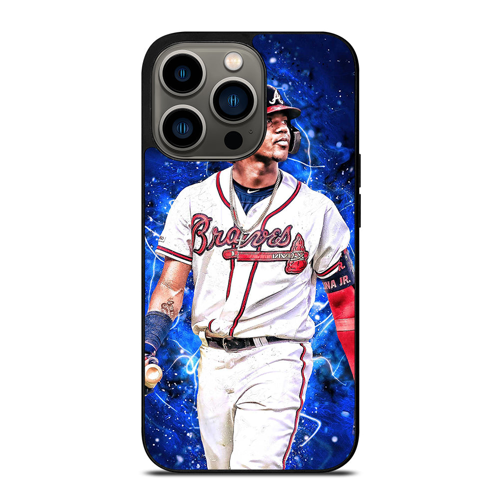 RONALD ACUNA JR ATLANTA BRAVES BASEBALL iPhone 13 Pro Case Cover