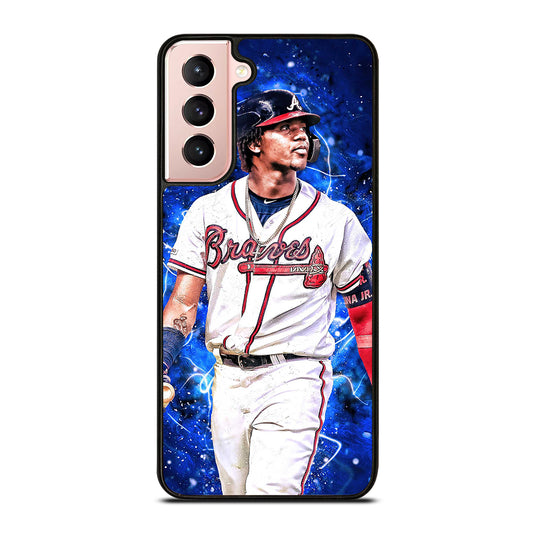 RONALD ACUNA JR ATLANTA BRAVES BASEBALL Samsung Galaxy S21 Case Cover