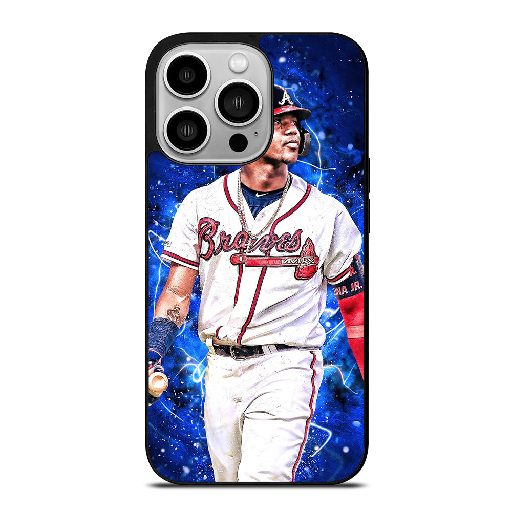 RONALD ACUNA JR ATLANTA BRAVES BASEBALL iPhone 14 Pro Case Cover