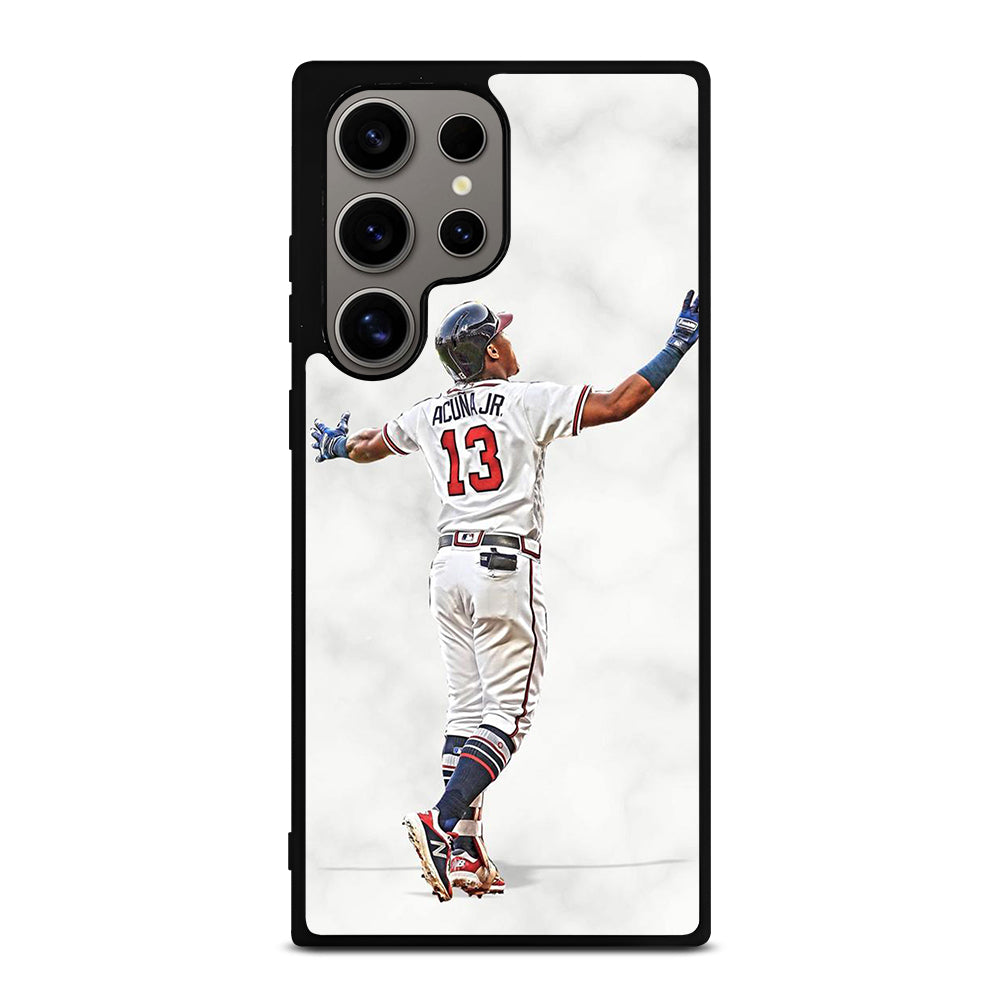RONALD ACUNA JR ATLANTA BRAVES MARBLE Samsung Galaxy S24 Ultra Case Cover
