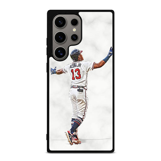RONALD ACUNA JR ATLANTA BRAVES MARBLE Samsung Galaxy S24 Ultra Case Cover