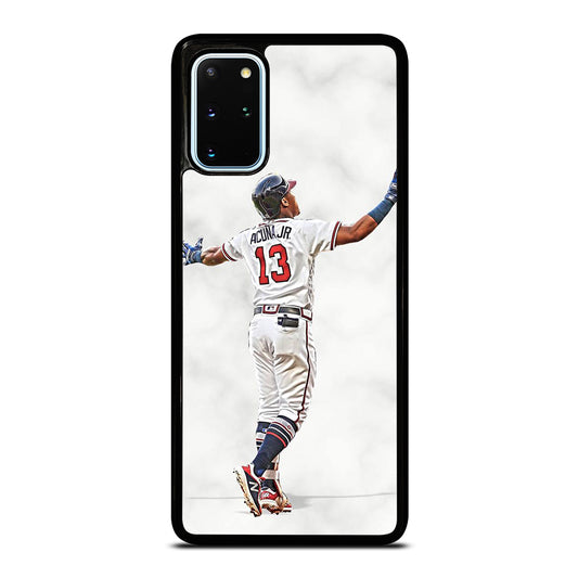 RONALD ACUNA JR ATLANTA BRAVES MARBLE Samsung Galaxy S20 Plus Case Cover