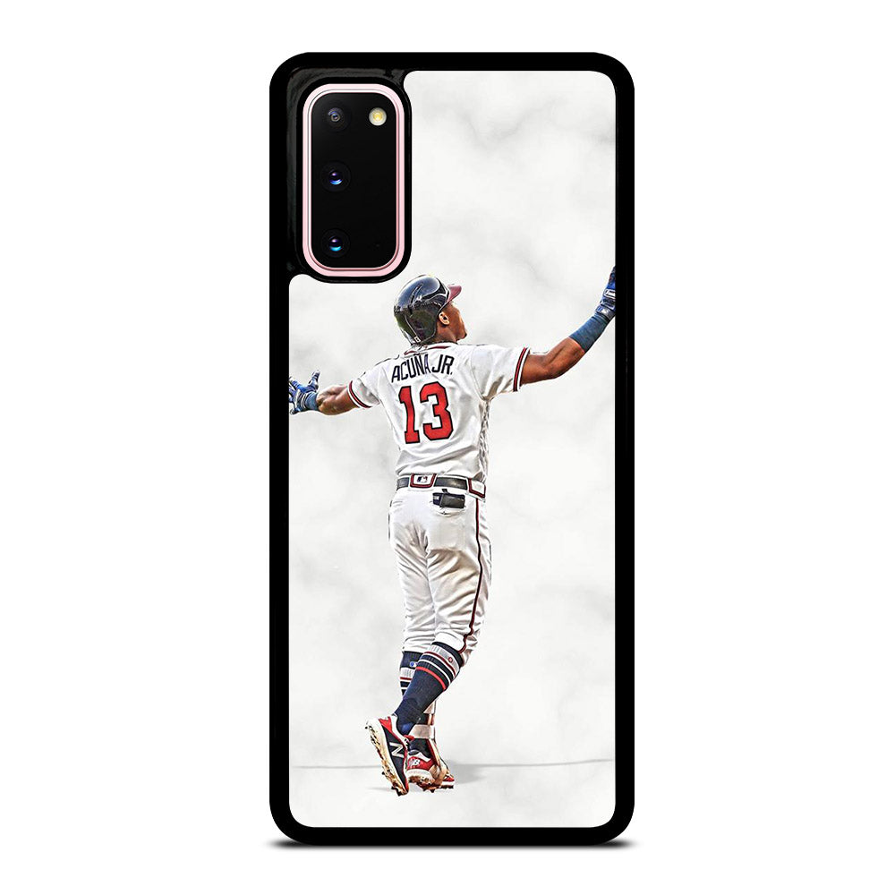 RONALD ACUNA JR ATLANTA BRAVES MARBLE Samsung Galaxy S20 Case Cover