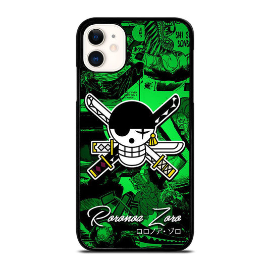 RORONOA ZORO ICON ONE PIECE iPhone 11 Case Cover