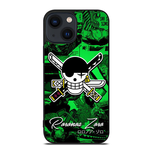 RORONOA ZORO ICON ONE PIECE iPhone 14 Plus Case Cover