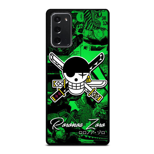 RORONOA ZORO ICON ONE PIECE Samsung Galaxy Note 20 Case Cover
