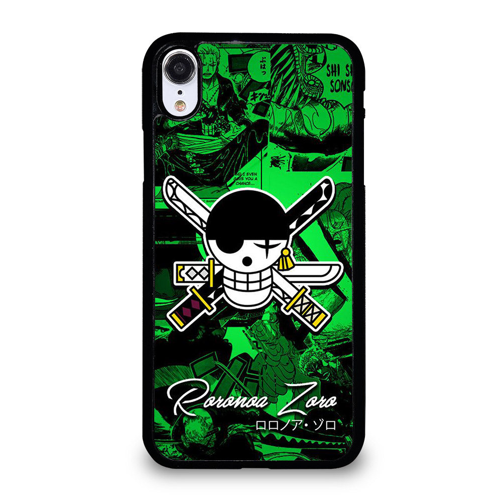 RORONOA ZORO ICON ONE PIECE iPhone XR Case Cover