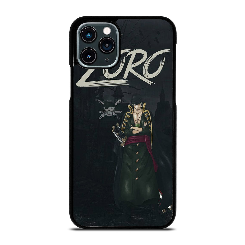 RORONOA ZORO ONE PIECE ANIME iPhone 11 Pro Case Cover