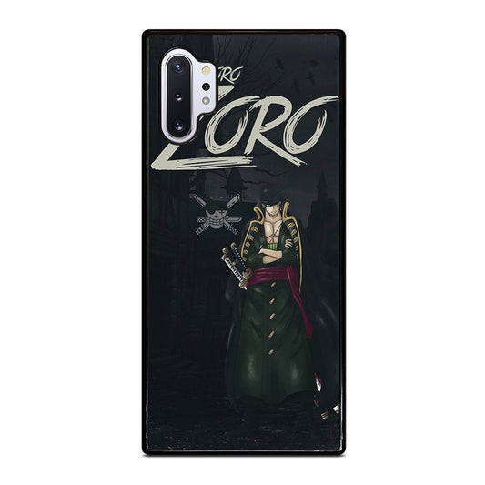 RORONOA ZORO ONE PIECE ANIME Samsung Galaxy Note 10 Plus Case Cover