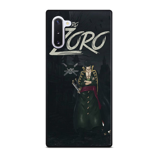 RORONOA ZORO ONE PIECE ANIME Samsung Galaxy Note 10 Case Cover