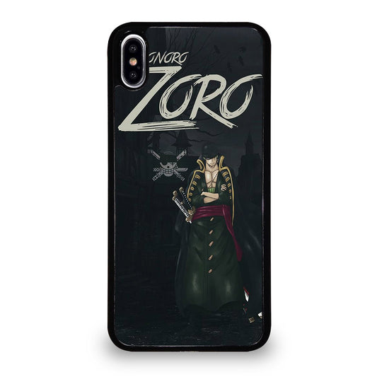 RORONOA ZORO ONE PIECE ANIME iPhone XS Max Case Cover