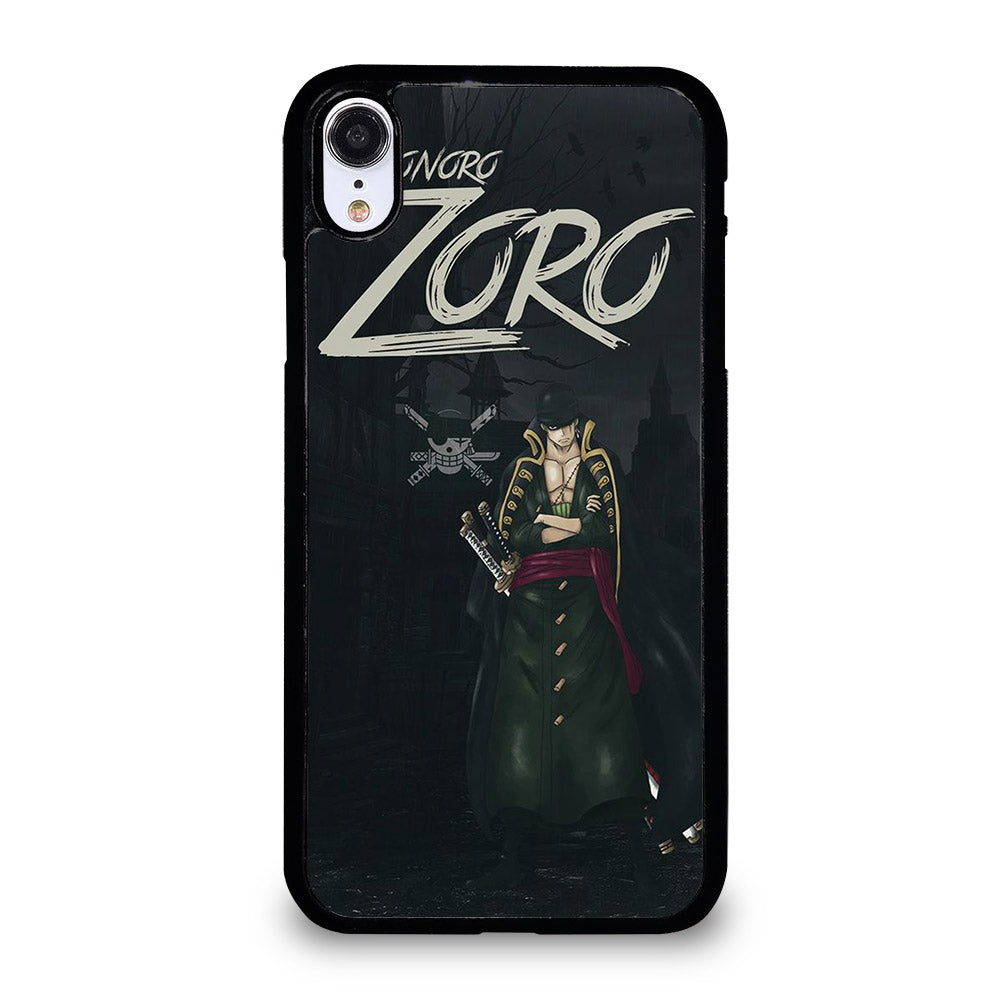 RORONOA ZORO ONE PIECE ANIME iPhone XR Case Cover