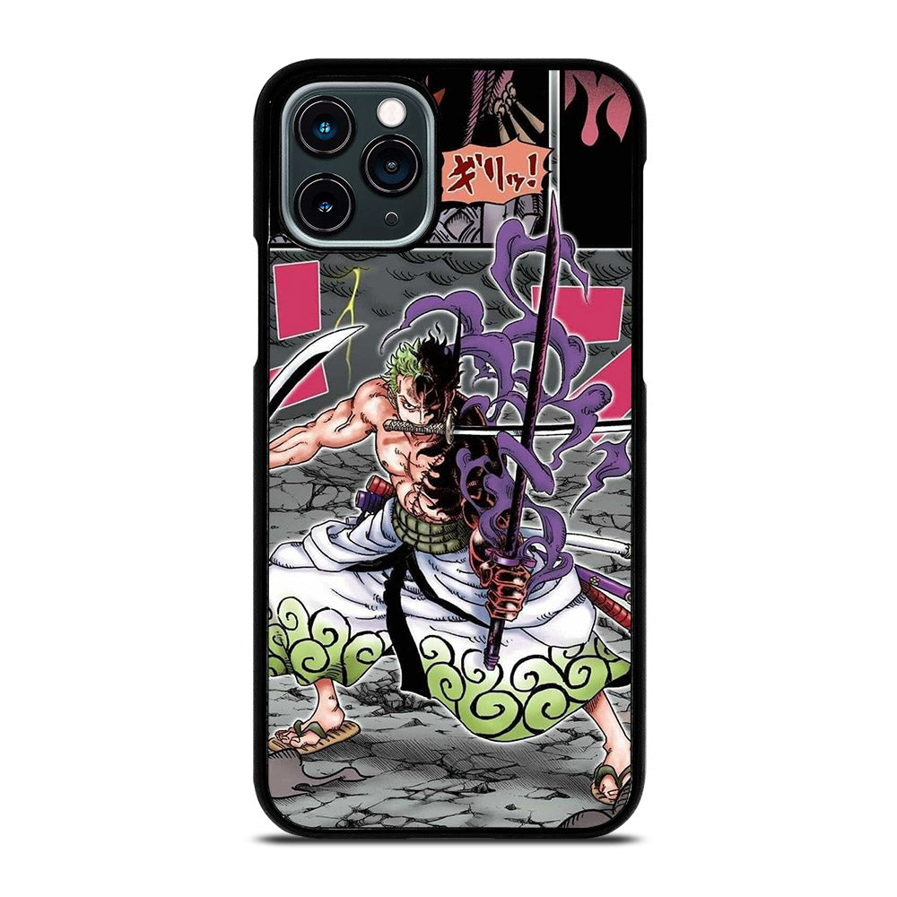 RORONOA ZORO ONE PIECE COMIC iPhone 11 Pro Case Cover