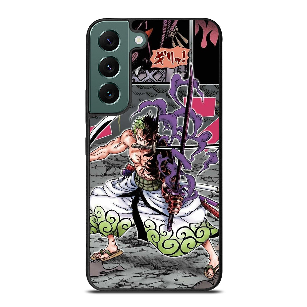 RORONOA ZORO ONE PIECE COMIC Samsung Galaxy S22 Case Cover