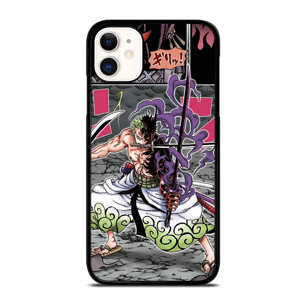 RORONOA ZORO ONE PIECE COMIC iPhone 11 Case Cover