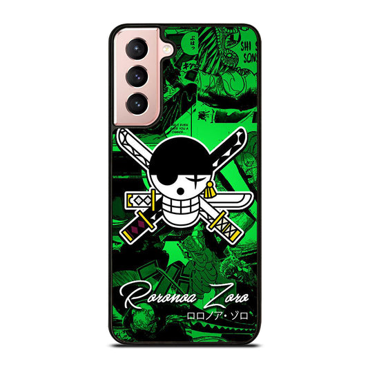RORONOA ZORO ICON ONE PIECE Samsung Galaxy S21 Case Cover