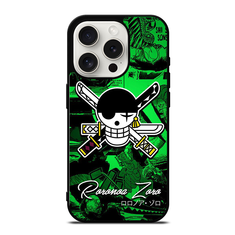 RORONOA ZORO ICON ONE PIECE iPhone 15 Pro Case Cover