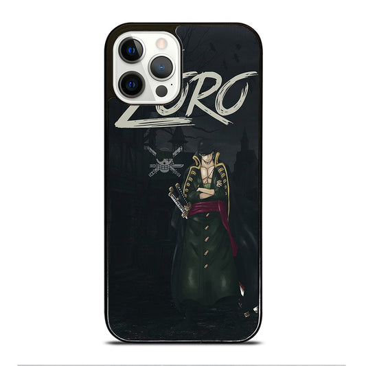 RORONOA ZORO ONE PIECE ANIME iPhone 12 Pro Case Cover