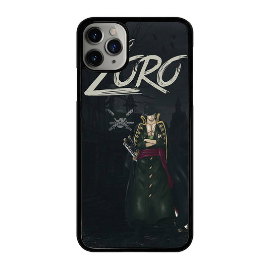 RORONOA ZORO ONE PIECE ANIME iPhone 11 Pro Max Case Cover