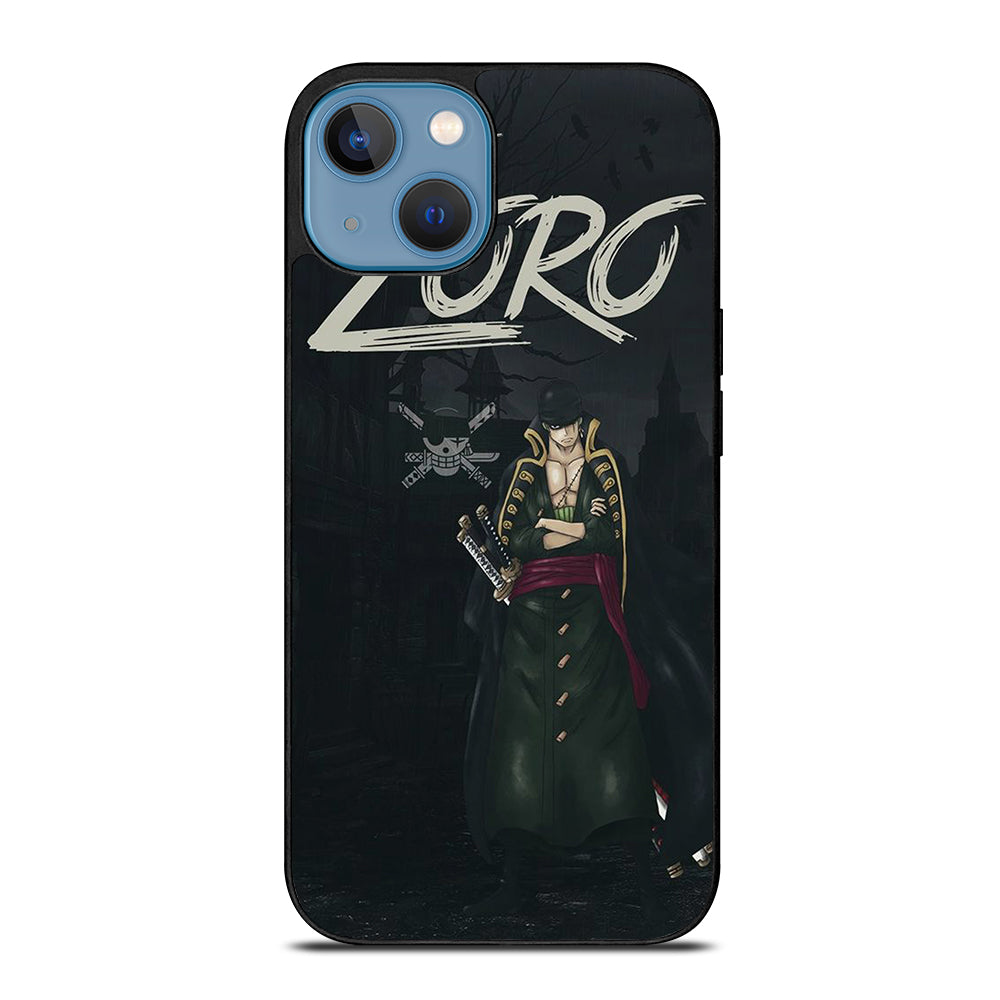 RORONOA ZORO ONE PIECE ANIME iPhone 13 Case Cover
