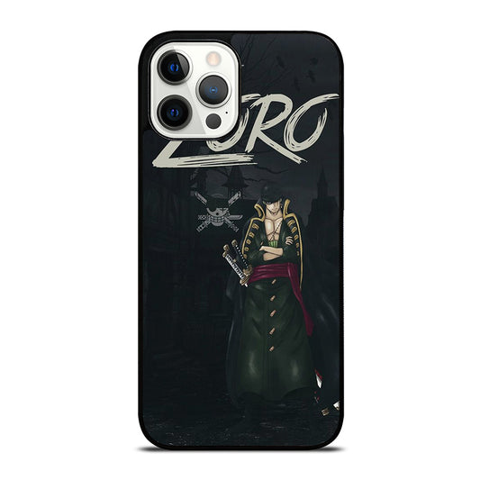 RORONOA ZORO ONE PIECE ANIME iPhone 12 Pro Max Case Cover
