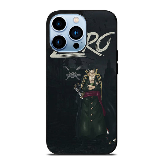 RORONOA ZORO ONE PIECE ANIME iPhone 13 Pro Max Case Cover