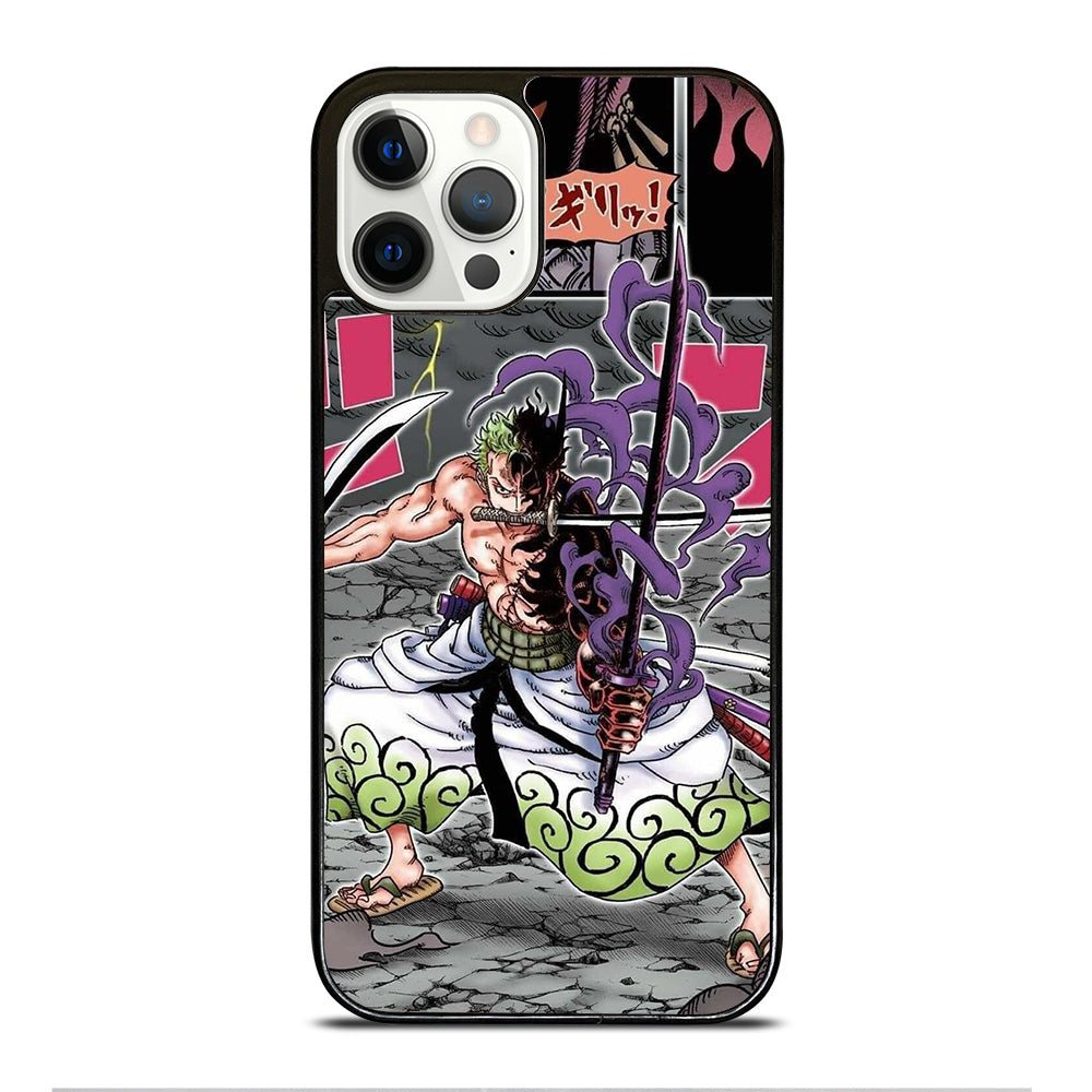RORONOA ZORO ONE PIECE COMIC iPhone 12 Pro Case Cover