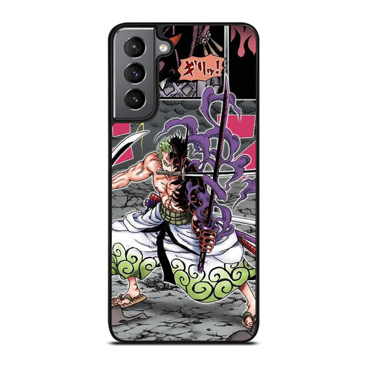 RORONOA ZORO ONE PIECE COMIC Samsung Galaxy S21 Plus Case Cover