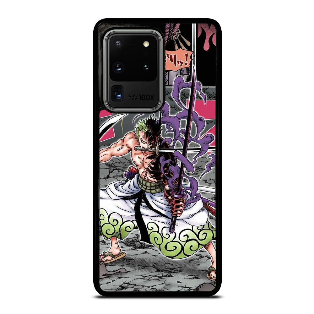 RORONOA ZORO ONE PIECE COMIC Samsung Galaxy S20 Ultra Case Cover