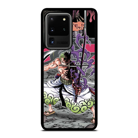 RORONOA ZORO ONE PIECE COMIC Samsung Galaxy S20 Ultra Case Cover