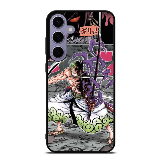 RORONOA ZORO ONE PIECE COMIC Samsung Galaxy S24 Plus Case Cover