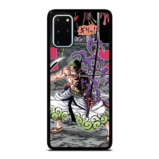 RORONOA ZORO ONE PIECE COMIC Samsung Galaxy S20 Plus Case Cover