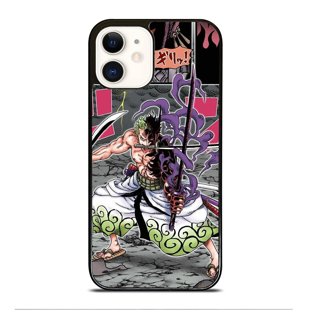 RORONOA ZORO ONE PIECE COMIC iPhone 12 Case Cover