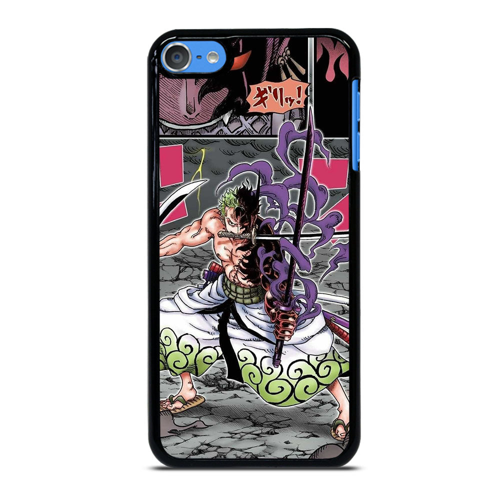 RORONOA ZORO ONE PIECE COMIC iPod Touch 7 Case Cover