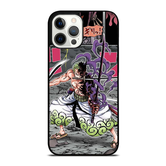 RORONOA ZORO ONE PIECE COMIC iPhone 12 Pro Max Case Cover