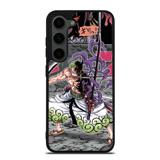 RORONOA ZORO ONE PIECE COMIC Samsung Galaxy S23 Plus Case Cover