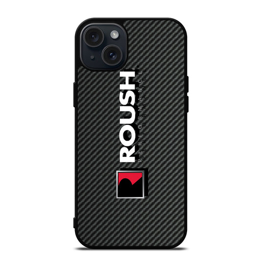 ROUSH RACING CARBON LOGO iPhone 15 Plus Case Cover