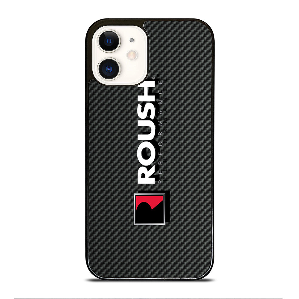 ROUSH RACING CARBON LOGO iPhone 12 Case Cover