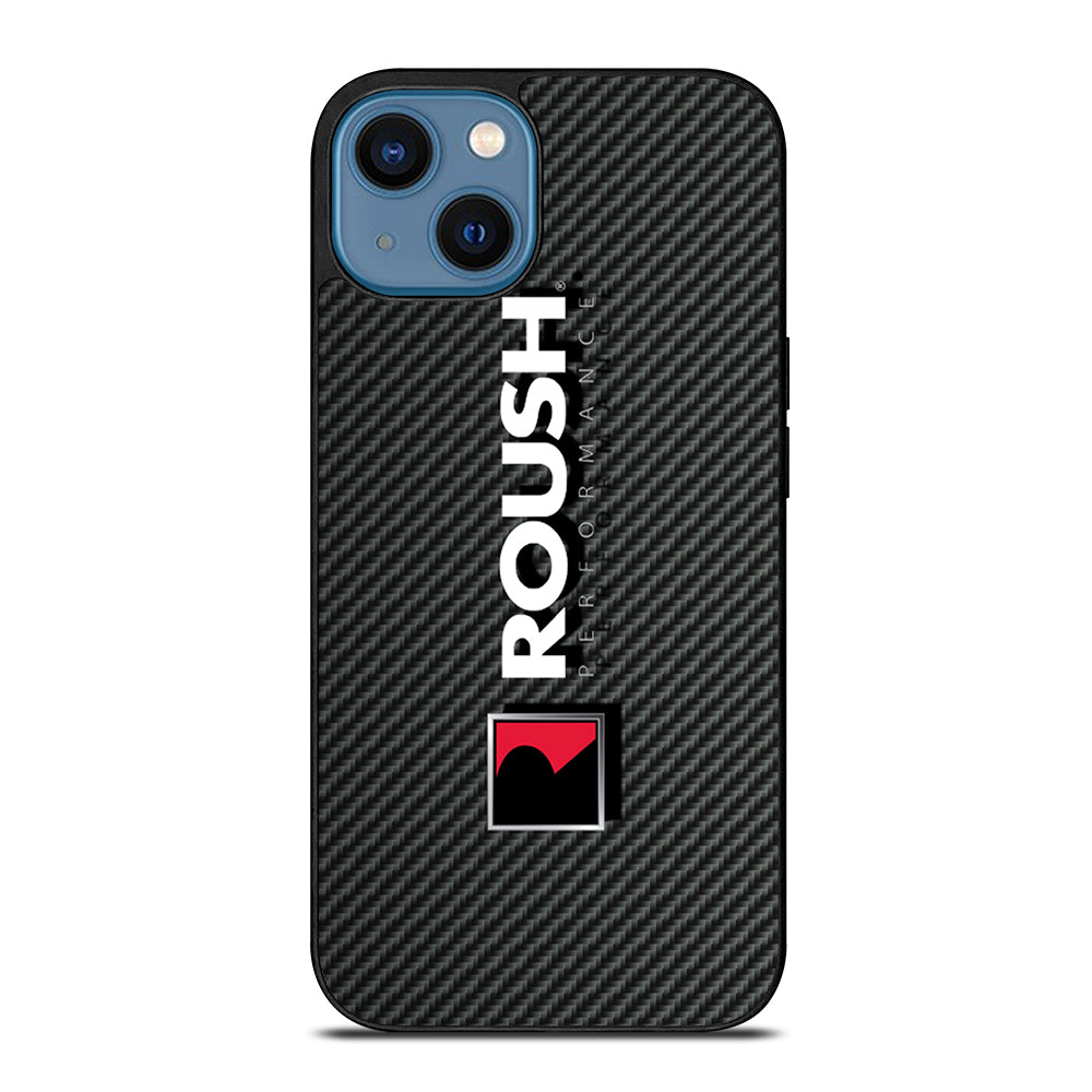 ROUSH RACING CARBON LOGO iPhone 14 Case Cover