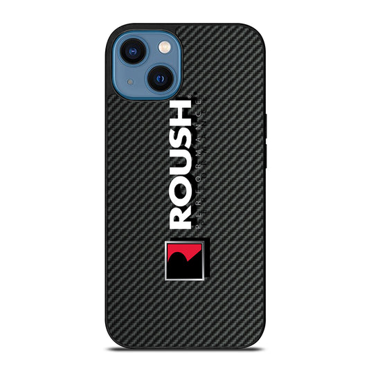 ROUSH RACING CARBON LOGO iPhone 14 Case Cover