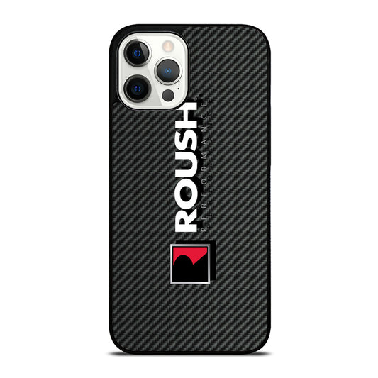 ROUSH RACING CARBON LOGO iPhone 12 Pro Max Case Cover