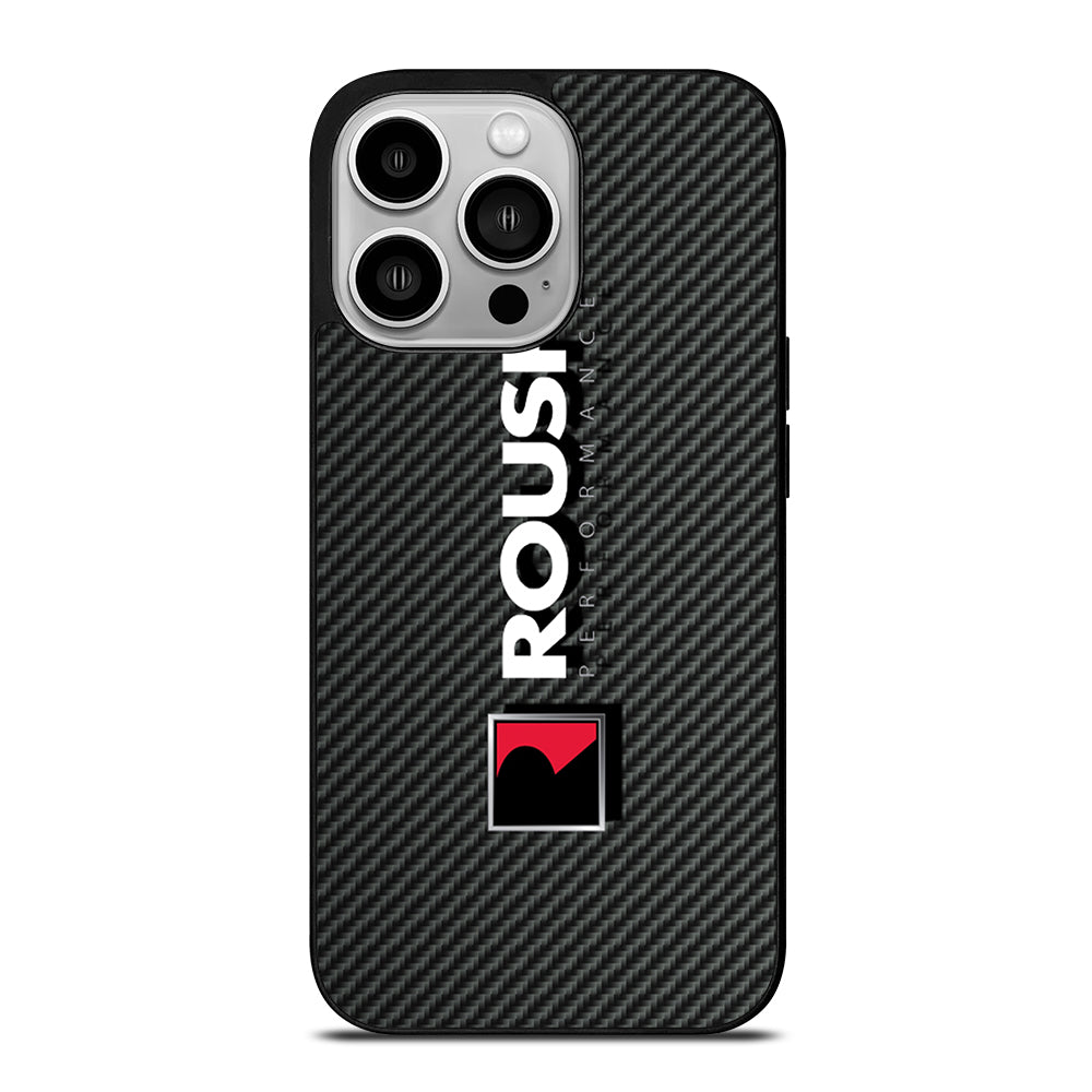 ROUSH RACING CARBON LOGO iPhone 14 Pro Case Cover
