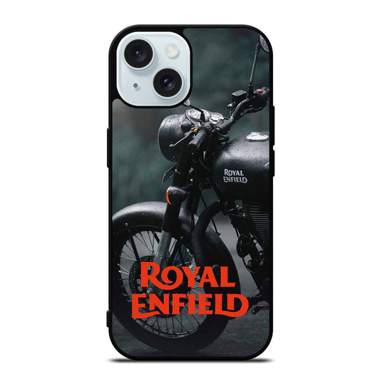ROYAL ENFIELD MOTORCYCLE 1 iPhone 15 Case Cover