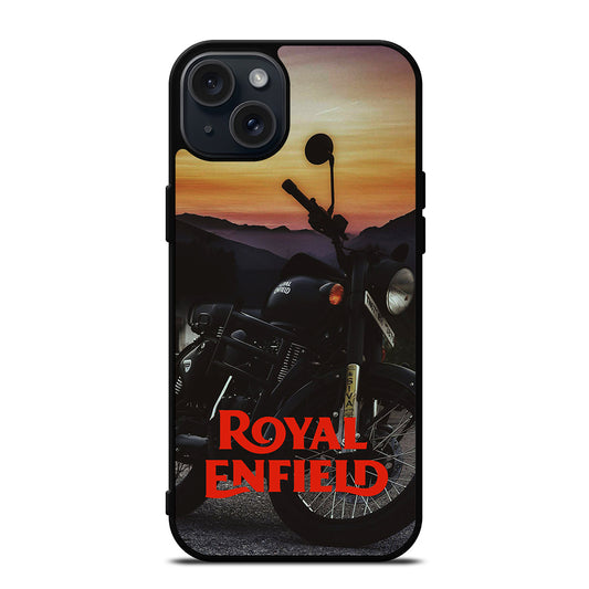 ROYAL ENFIELD MOTORCYCLE 2 iPhone 15 Plus Case Cover