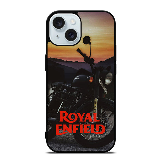 ROYAL ENFIELD MOTORCYCLE 2 iPhone 15 Case Cover