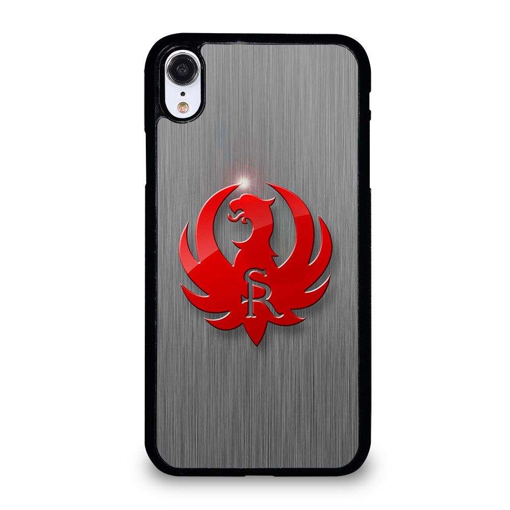 RUGER FIREARM METAL LOGO iPhone XR Case Cover