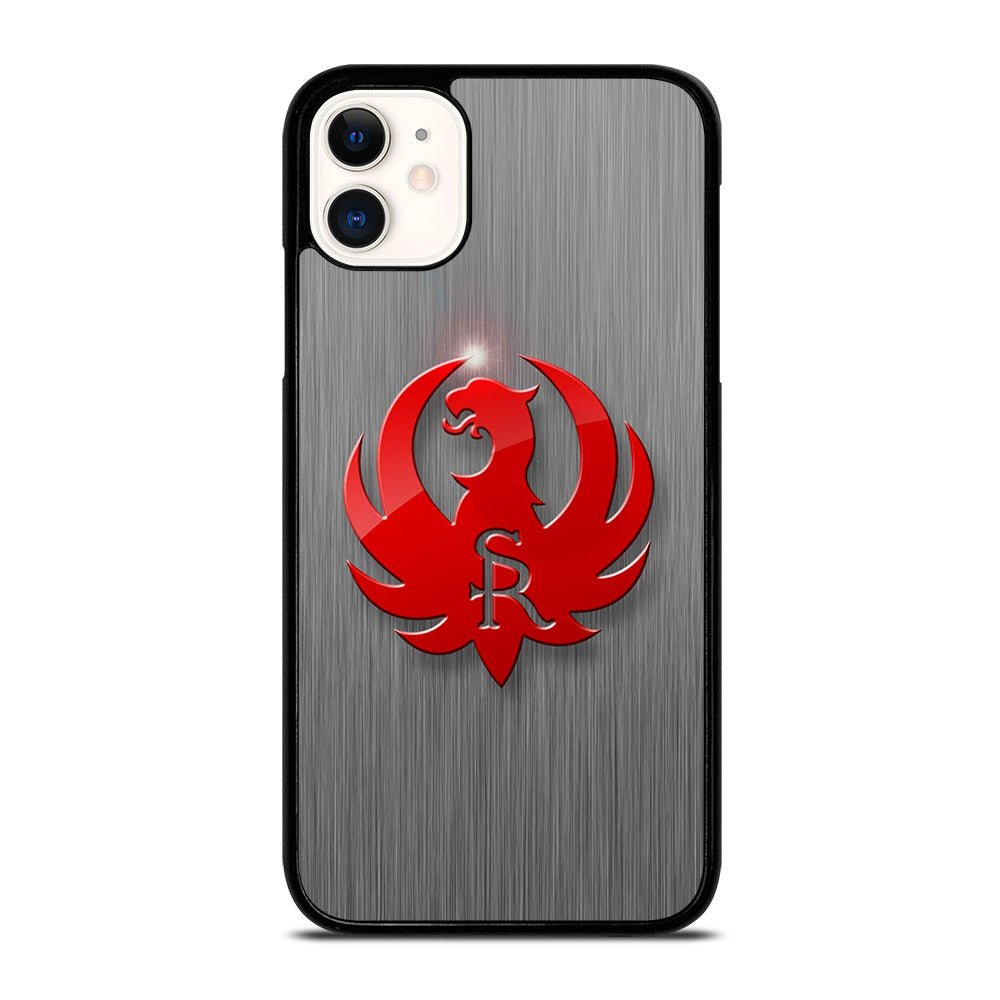 RUGER FIREARM METAL LOGO iPhone 11 Case Cover