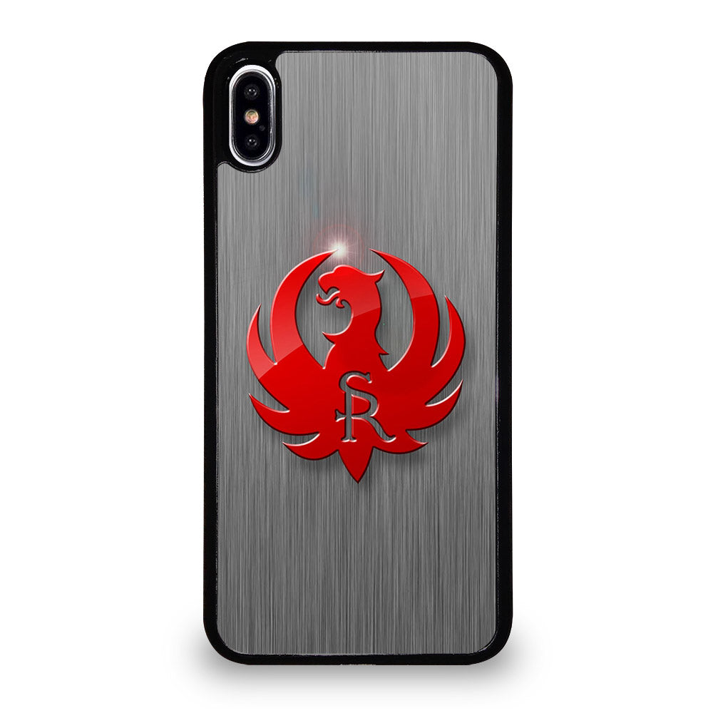 RUGER FIREARM METAL LOGO iPhone XS Max Case Cover