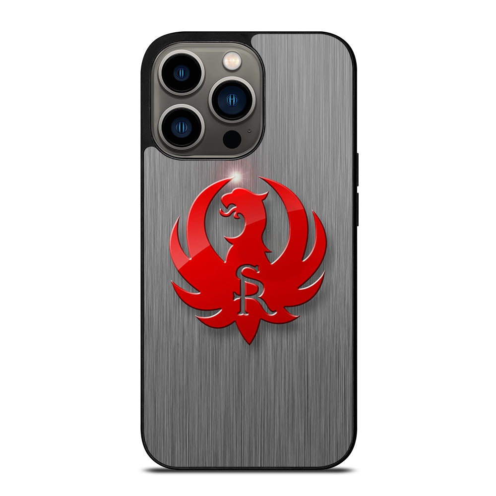 RUGER FIREARM METAL LOGO iPhone 13 Pro Case Cover